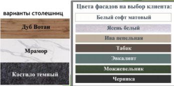 Кухонный гарнитур Anna - 2М